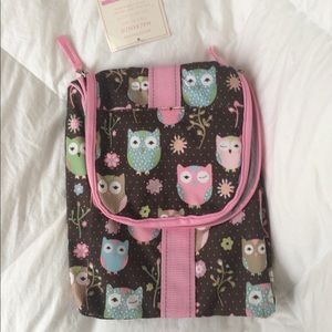 Pottery Barn kids Mackenzie toiletry tote- owl